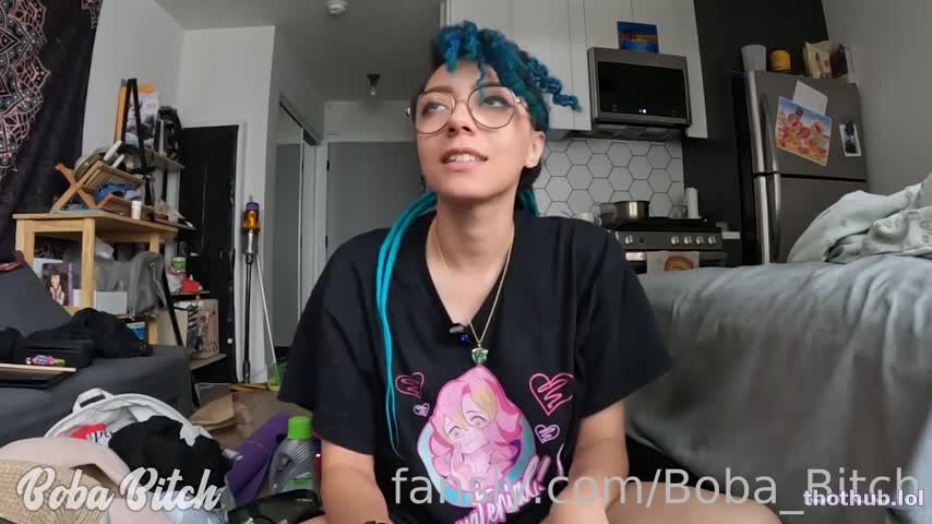 OnlyFans leaked Boba Bitch My first pizza dare ever! on HDthot