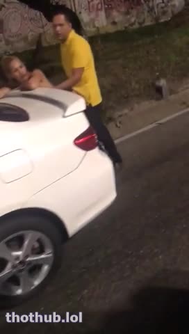 AKGINGERSNAPS OnlyFans leaked Fuck on street on HDthot