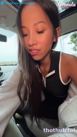 OnlyFans leaked NinaCola Amateur Real Sex In The Car on HDthot