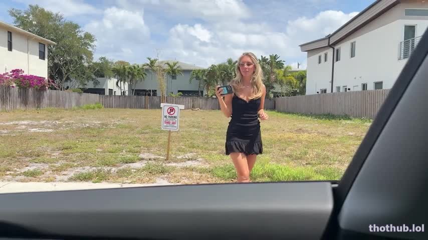 OnlyFans leaked Bonnie Blue CAUGHT CUMMING IN PUBLIC CAR SEX on HDthot