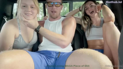 Bryce Adams  Backseat Threesome
