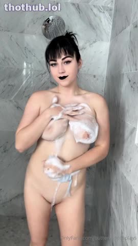 OnlyFans leaked buttercupcosplays shower tease on HDthot