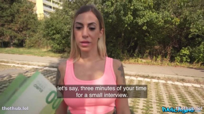 Marika Milani street fuck