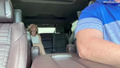 SWEET VICKIE FUCKS A BBC IN THE CAR!!!