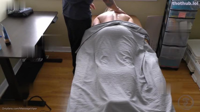 Massage Viper - Second Session With A SUPER FIT Blonde