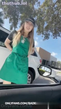 Izzy Swallows BBC Starbucks Sucked Off