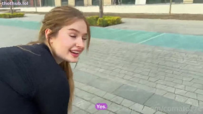 Comatozze Poor Student Girl Thinks It’s A Gift