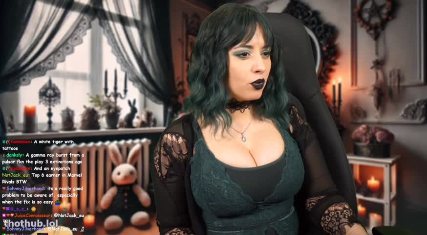 Sweet Anita Teases Her Big Tits Twitch Stream Highlights