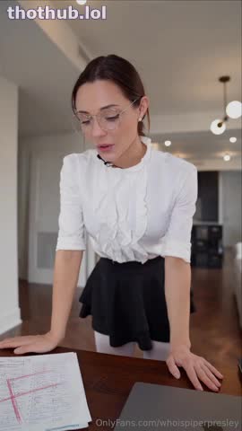 Piper Presley Prude Schoolgirl Fucks Teacher Whoispiperpresley Onlyfans