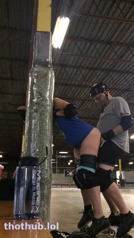 Roller Derby couple