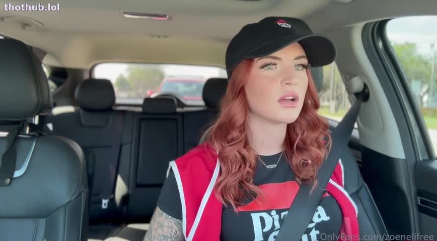 Zoeneli - Pizza Slut POV Fucks Her Horny Customer