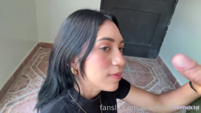 OnlyFans leaked ArtemisCarmona outdoor cumwalk on HDthot