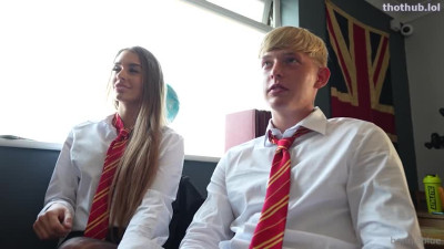 OnlyFans leaked NEW Bonnie Blue Classroom Gangbang on HDthot