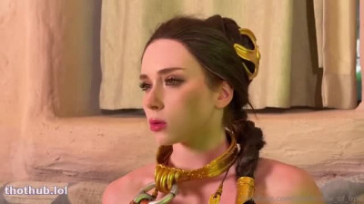 Sweetie Fox OnlyFans leaked Sweetie fox - slave leia star wars parody fuck on HDthot