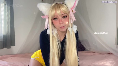 OnlyFans leaked gf cucks you with step bro bambi bluu on HDthot