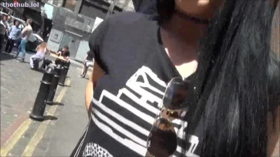 OnlyFans leaked carmel flashing in London on HDthot