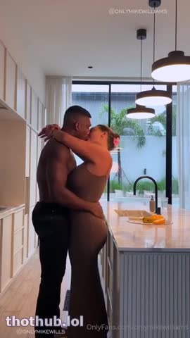 Alanna Pow BG Kitchen Fuck