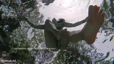 OnlyFans leaked AmWednesday - Swimming (Great Pussy & Butthole Close Up) on HDthot