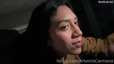 OnlyFans leaked ArtemisCarmona nighttime cum walk on HDthot