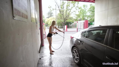 OnlyFans leaked Bitchinbubba_Kaylee - carwash in Portland on HDthot