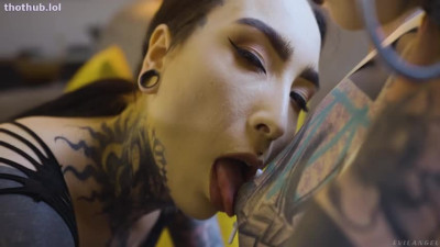 OnlyFans leaked Anuskatzz & Nux Vomica - Lesbian Anal Strap-On on HDthot