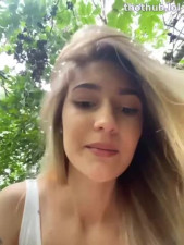OnlyFans leaked lana chester дрочит в лесу on HDthot
