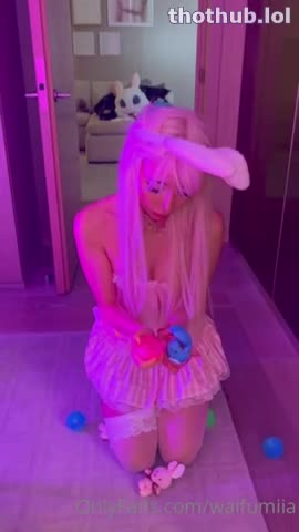 Waifumiia Bunny Cosplay Blowjob And Facial
