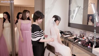 OnlyFans leaked Wu Mengmeng, Xia Qingzi - The Bridesmaids had to experience the cock first on HDthot