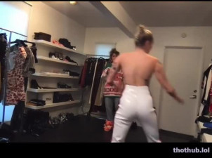OnlyFans leaked MILEY CYRUS - DRESSING ROOM LEAKED FOOTAGE on HDthot