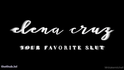 OnlyFans leaked Elena Cruz on HDthot