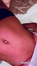 OnlyFans leaked Amber Denise thong tease on HDthot