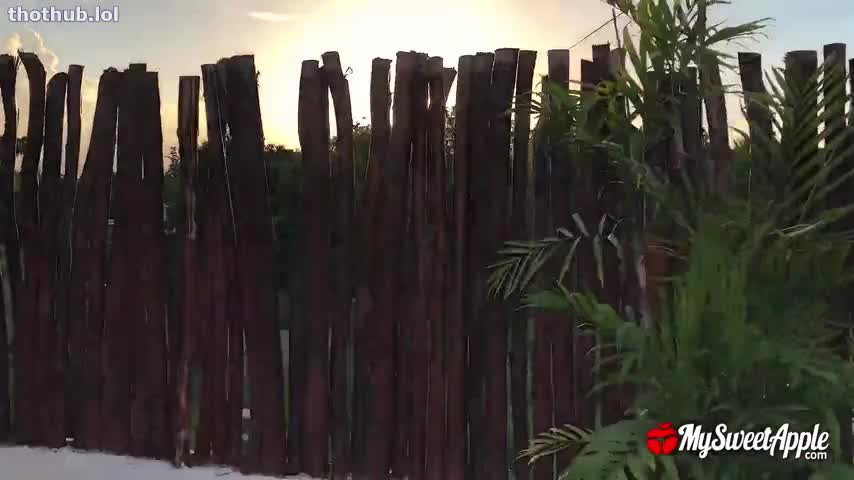 MySweetApple Fuck In Hotel Balcony Video Leaked