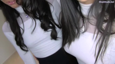 OnlyFans leaked Casandra and Nadine share blowjob on HDthot