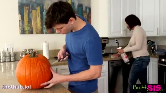A good time Pumpkin carving.