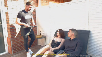 valentinorocatv OnlyFans leaked While I was working as a waiter, a couple started having sex.. on HDthot