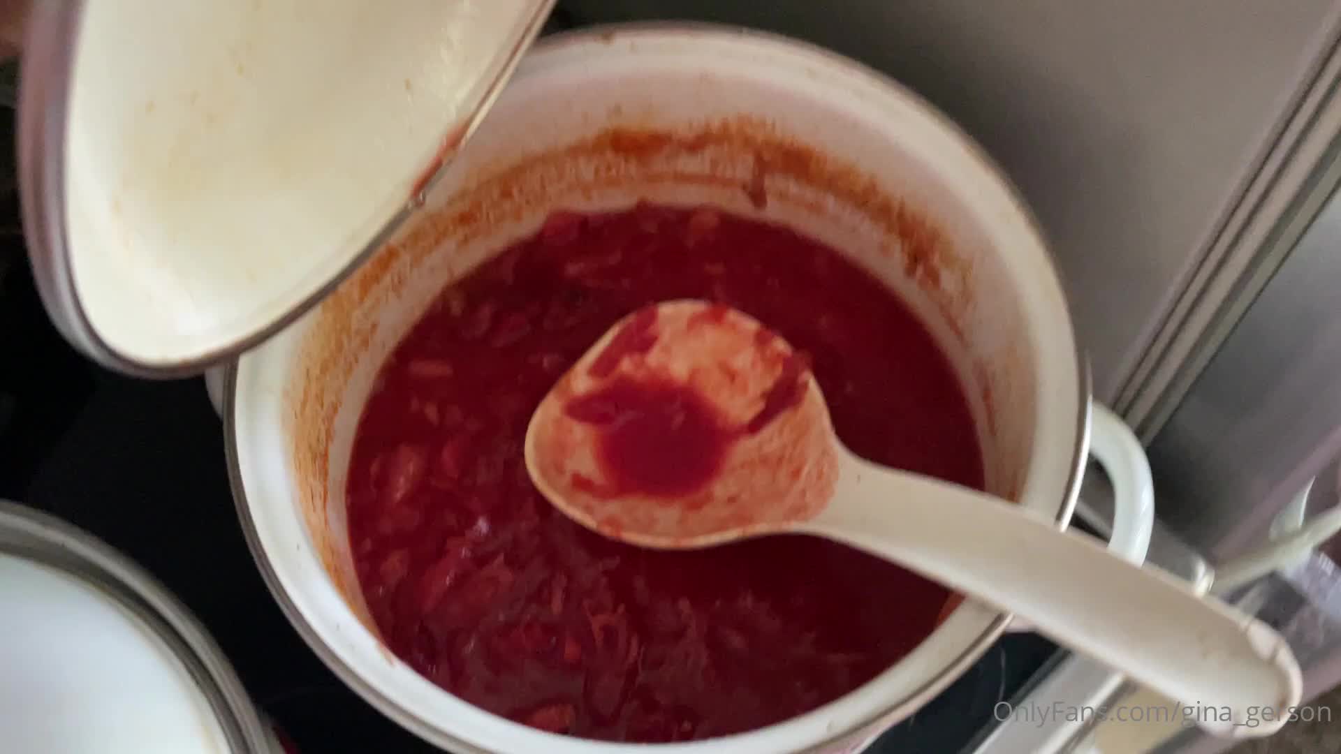 Russian style soup