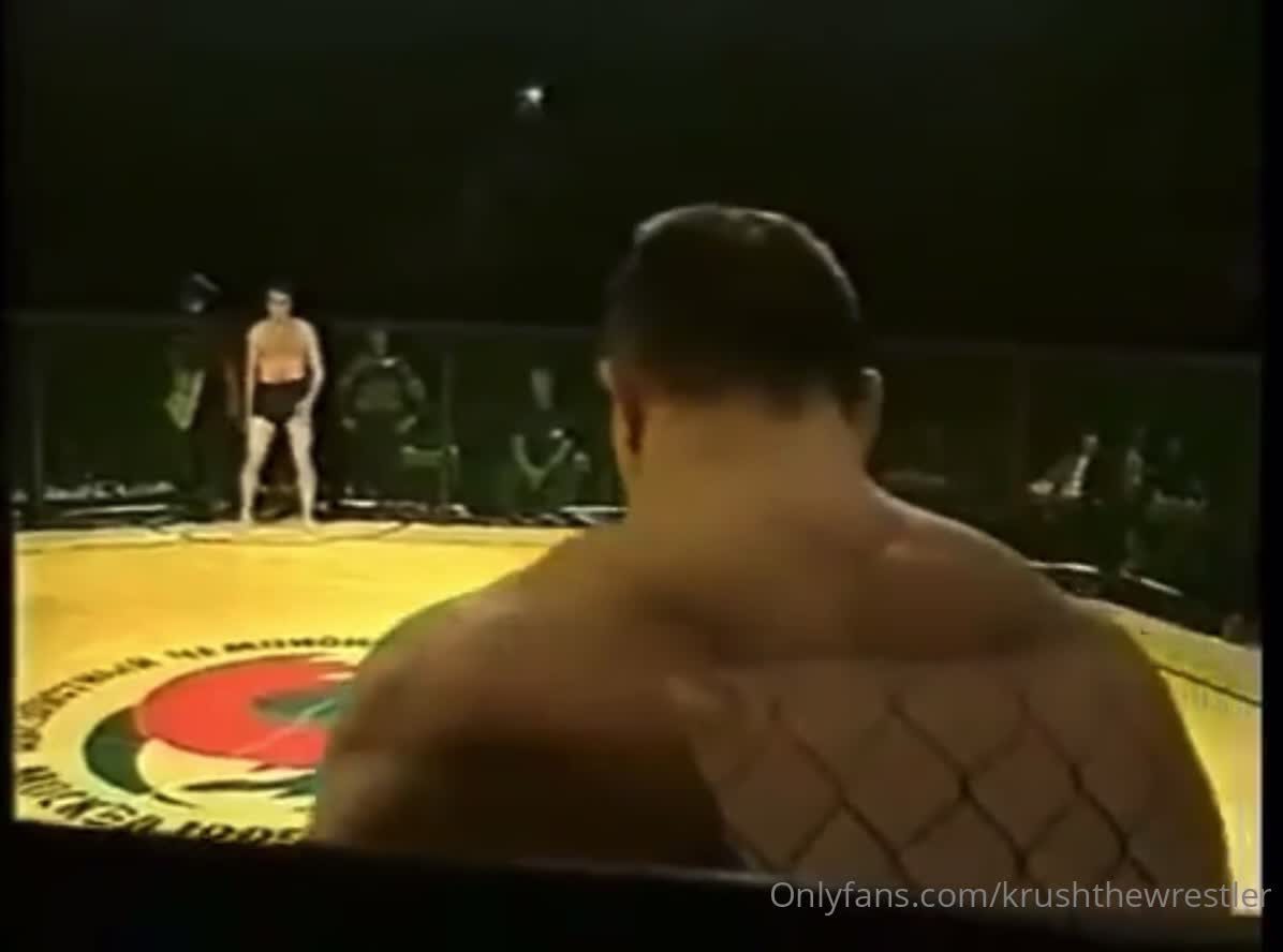 Rough Russian no-holds-barrred fight