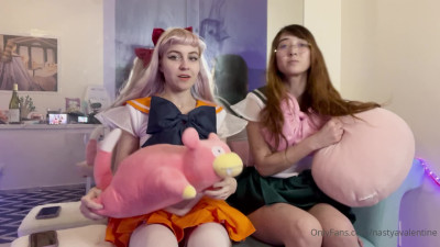 nastyavalentine OnlyFans leaked Two long conversational videos with @katarinaishii  Tip $5 .. on HDthot