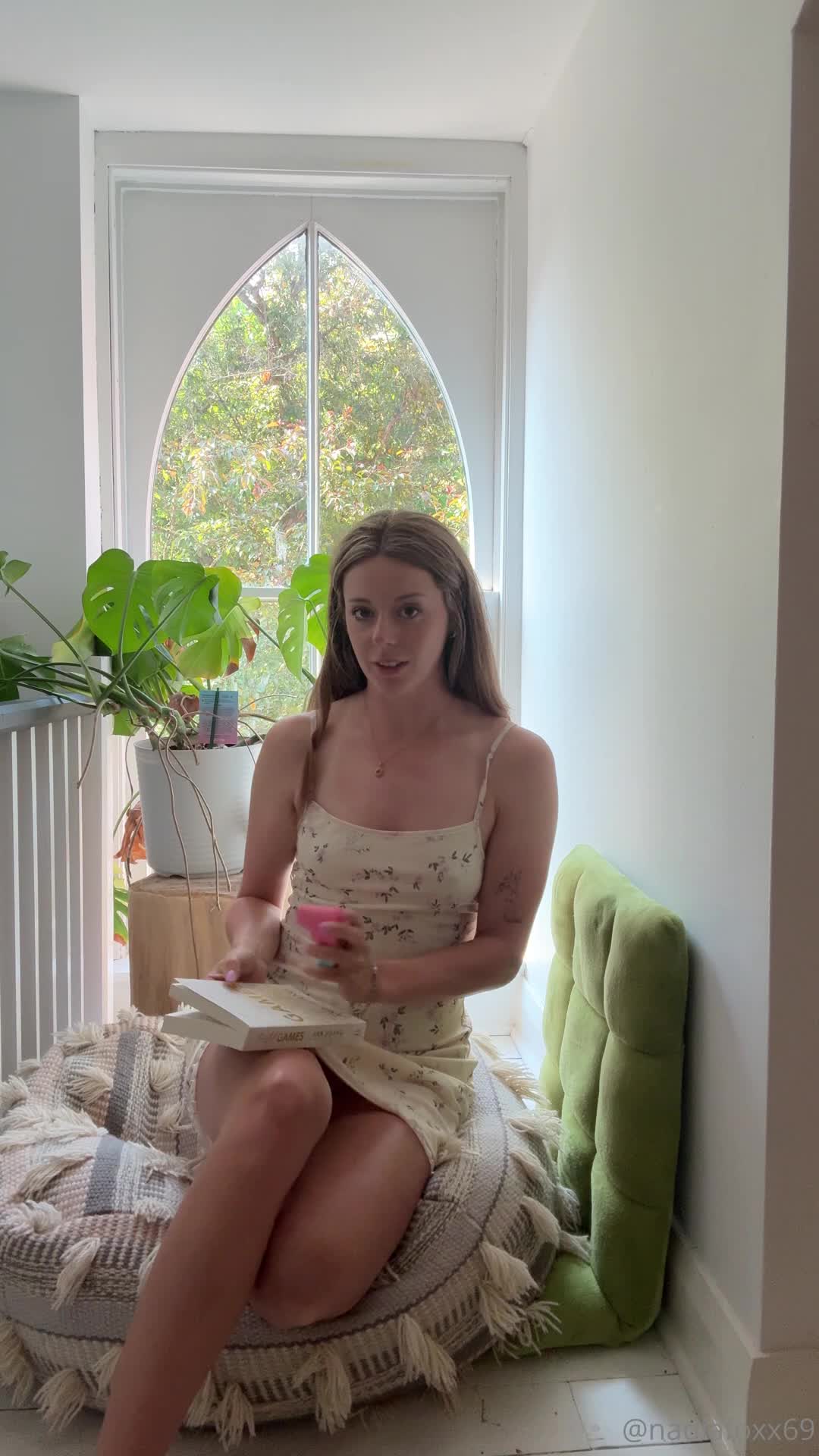 Just a girl and her smutty books.... and a vibrator in front..
