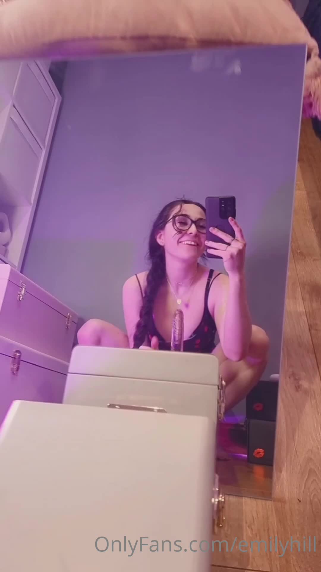 The cherry lingerie would look good under this dress