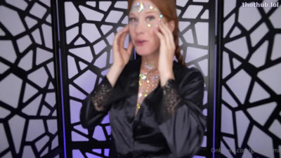 OnlyFans leaked Ginger ASMR - Naughty Gemstones and Rhinestones on HDthot