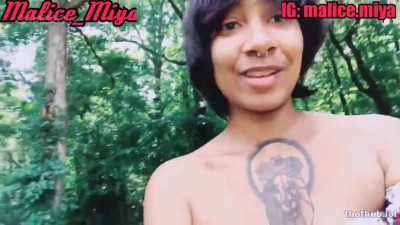 OnlyFans leaked squirts in the woods malice miya on HDthot