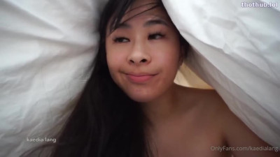 OnlyFans leaked morning bj gfe kaedia lang on HDthot