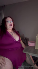 claireberrybbw OnlyFans leaked Claireberrybbw - 3 burgers, 3 chicken sandwiches, a basket of fries, a large .. on HDthot