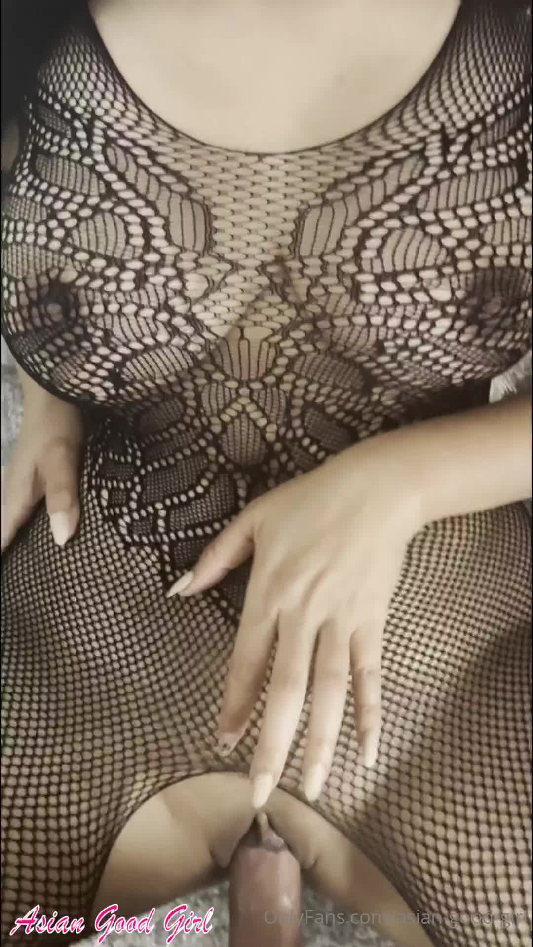 Asian-good-girl - When cock is so good it makes me cum twice in just a few min..