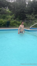 draconblue OnlyFans leaked Draconblue - Speedo in the rain on HDthot