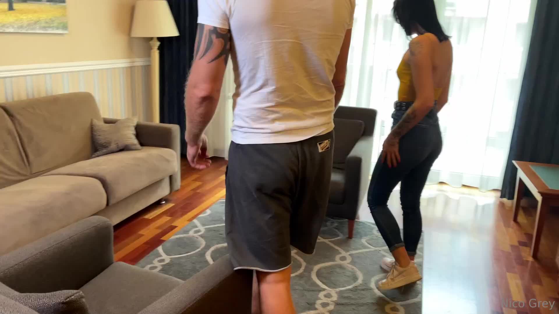 Thegreysvip - Full Threesome with first face reveal of Yoya Grey and Clara..