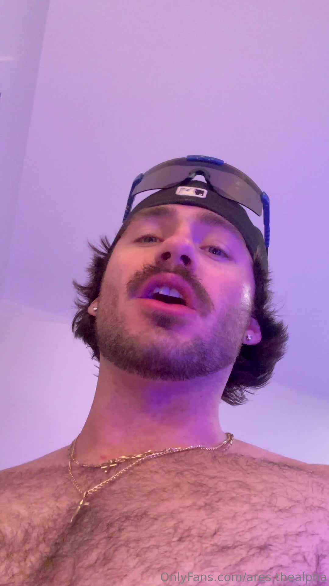 Ares.thealpha - Taste my spit and stare at my chest whore!!