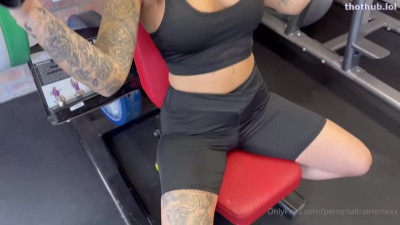 OnlyFans leaked Madison Foxx Marc Rose - Gym on HDthot
