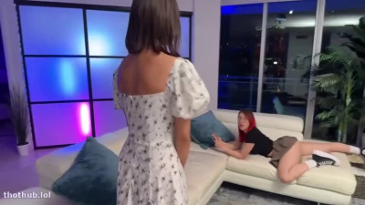 OnlyFans leaked Hailey Rose and Zoey Di Giacomo - Punished Messy Roommate Threesome Revenge Fuck on HDthot